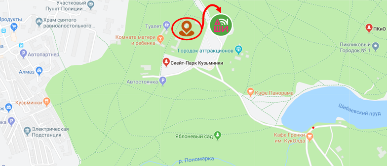 Центральная площадь, павильон Центральная площадь, павильон